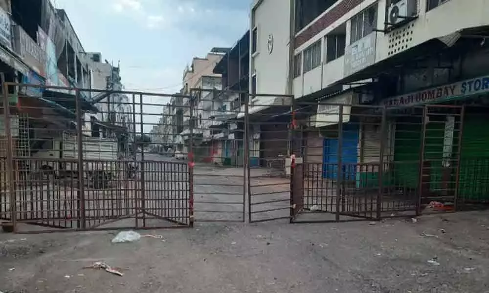 Lockdown in Hyderabad