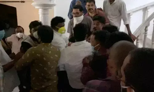 Ram Gopal Varmas office gets attacked!