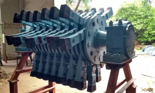 VMS Nirman Pvt Ltd manufactured a spare part recently using indigenous technology for the TATA Steel BSL ltd.