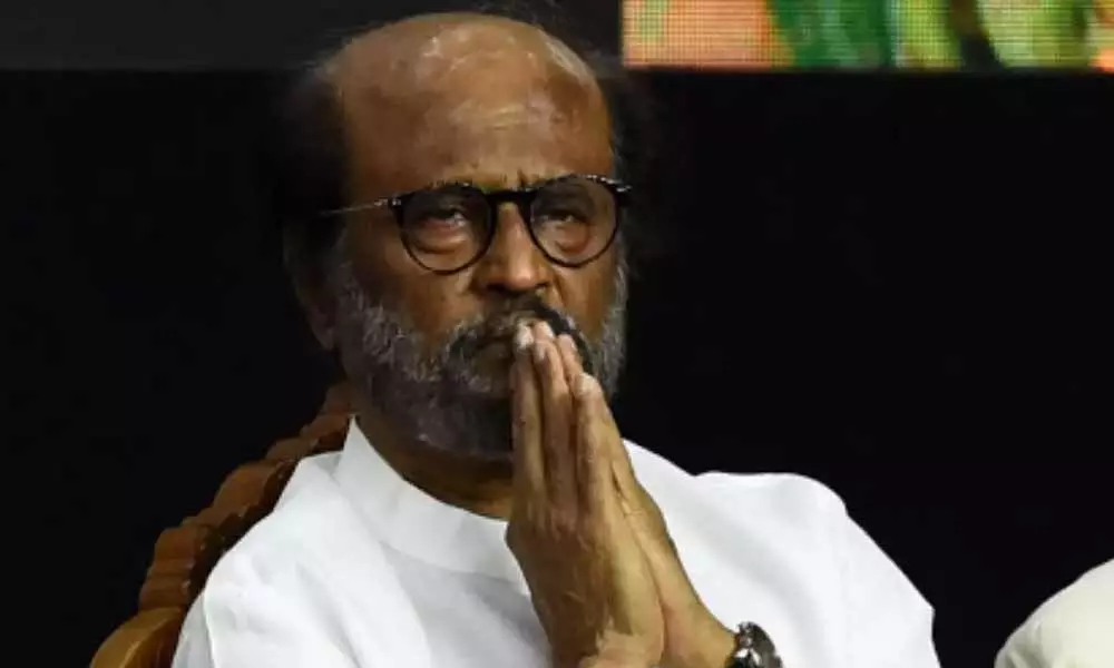 Rajinikanth at the centre of a political controversy, again