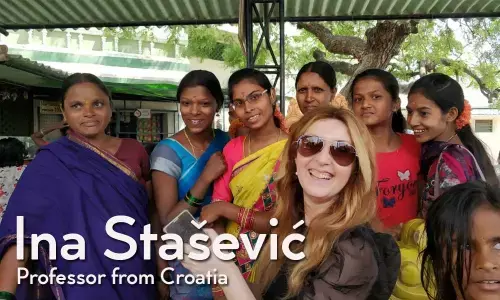 Ina Stašević, Professor from Croatia