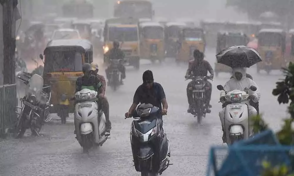 Heavy rain alert in Hyderabad for two days