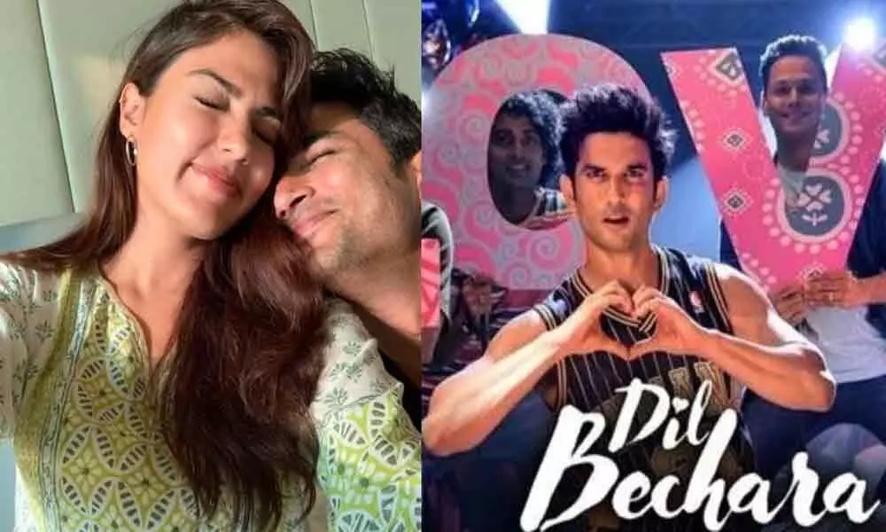 Rhea Chakraborty Shares An Emotional Post Ahead Of Sushant Singh Rajputs  Dil Bechara Release