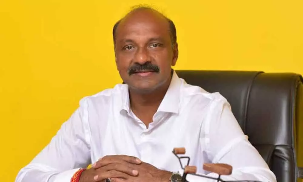 Visakhapatnam West MLA P G V R Naidu (Ganababu)