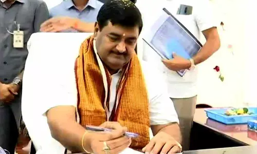 MLA Dharmana Krishna Das takes charge as Deputy CM