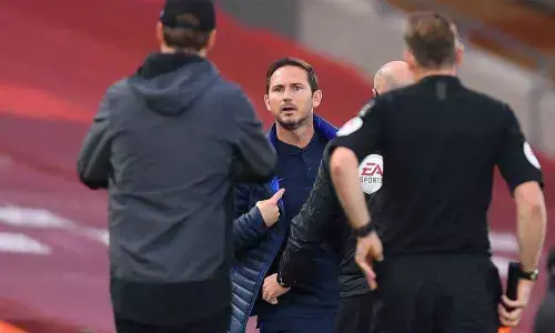 Chelsea manager Frank Lampard