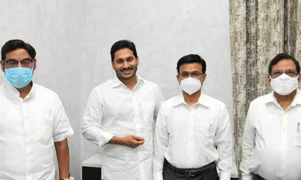 Andhra Pradesh CM YS Jagan Mohan Reddy assures full support to SRM University