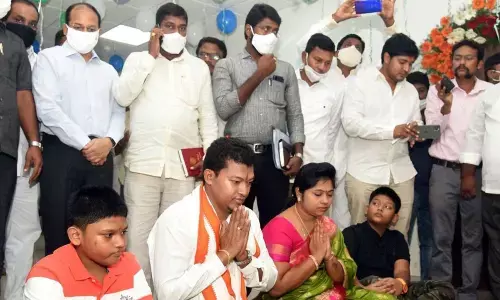 Minister for Animal Husbandry, Dairy Development and Fisheries S Appalaraju