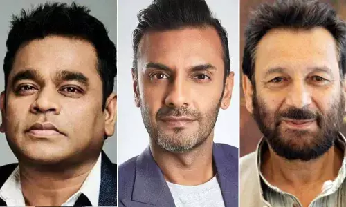 AR Rahman, Shyamal Vallabhjee, Shekhar Kapur