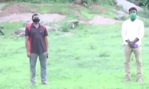 Coronavirus infected constables quarantines at hills amid unavailability of wards in Mahabubabad