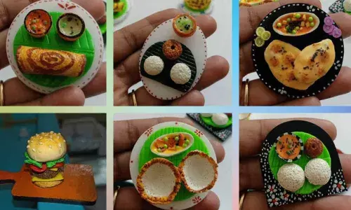 Rakhis take idli, dosa and dokla route as designers turn creative on the occasion of Raksha Bandhan in Visakhapatnam