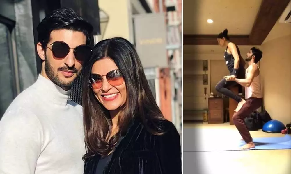2 Years Of Togetherness For Sushmita Sen And Rohman Shawl