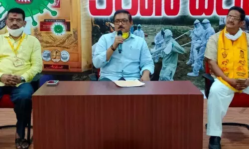 TDP district vice-president Pasarla Prasad