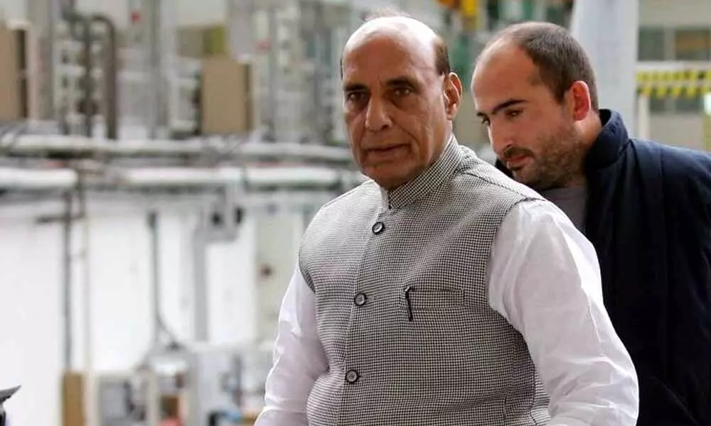 Those wanting to threaten India should be worried about its new capability: Rajnath on arrival of Rafale jets