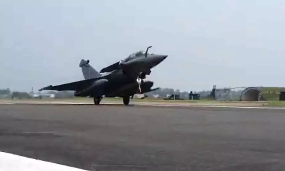 5 Rafale Fighter Jets Reaches Ambala Air Base