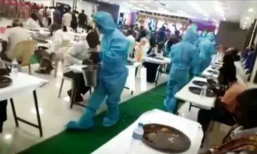 Visakhapatnam: Wedding feast gets home-delivered