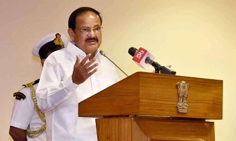 Venkaiah Naidu for early possession of 8,700 sqm Rajya Sabha Secretariat land