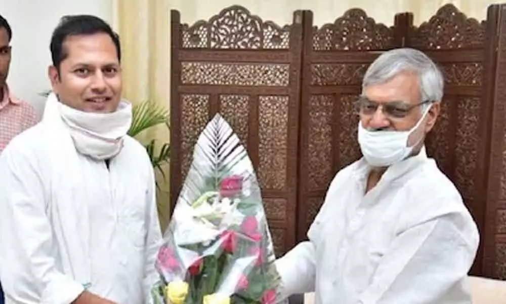 Video of Rajasthan Speaker C P Joshi, CM’s son Vaibhav Gehlot goes viral