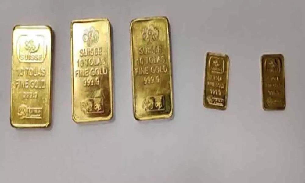 Gold worth Rs 1.6 crore seized at Hyderabad airport