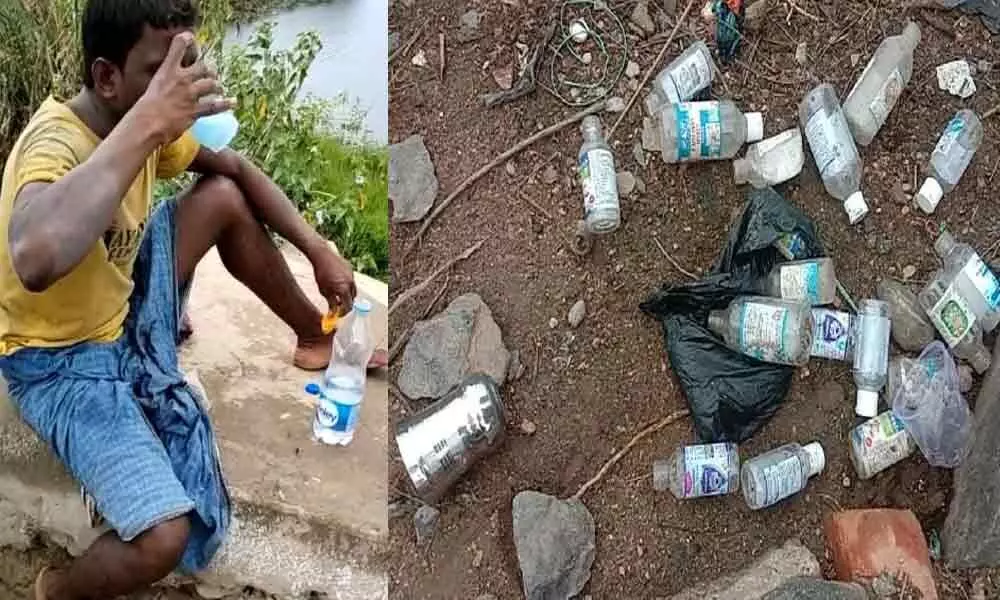 Ten people die by consuming sanitizer for alcohol in Prakasam district