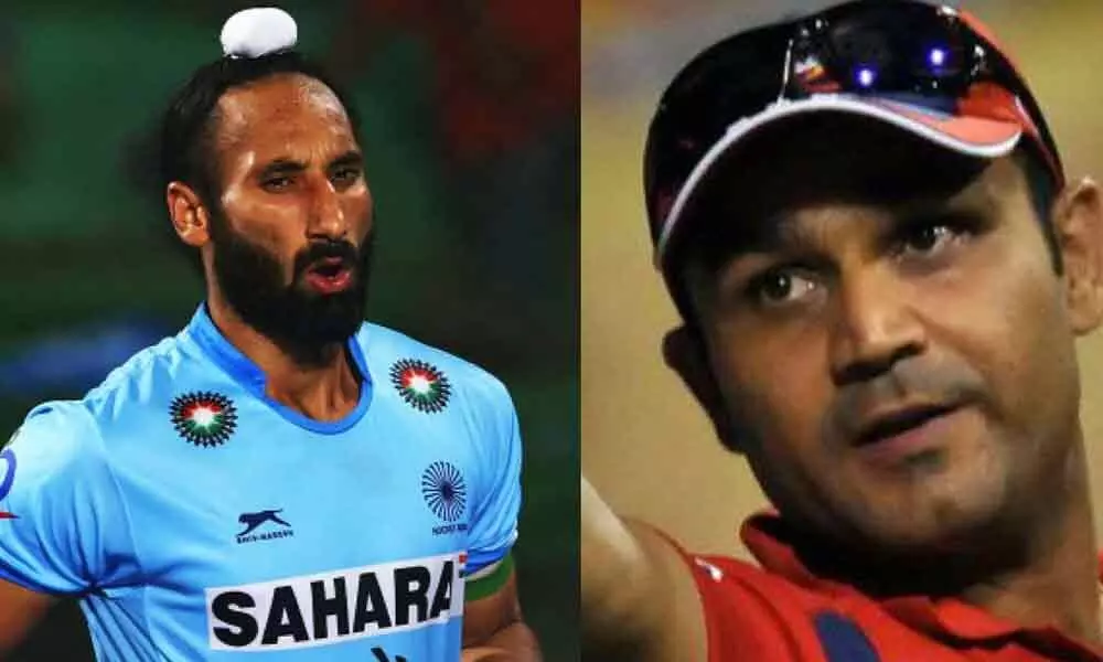 Sehwag and sardar singh