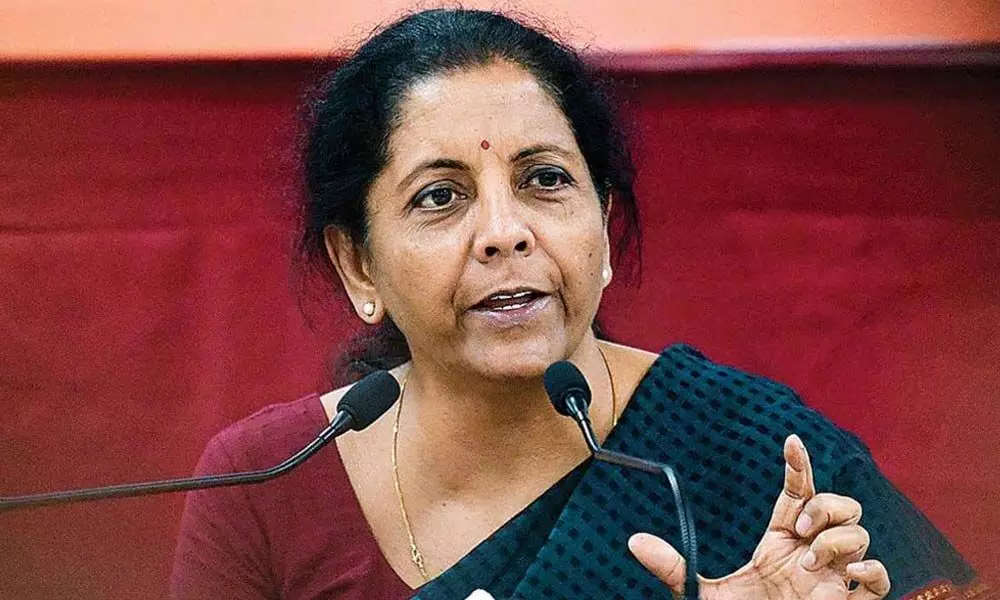 Finance Minister Nirmala Sitharaman