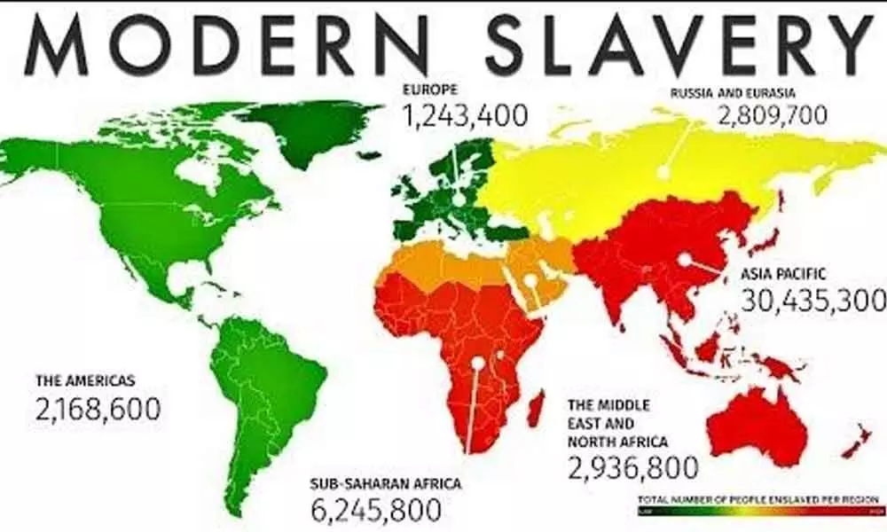 Slavery has been an all-pervasive malaise