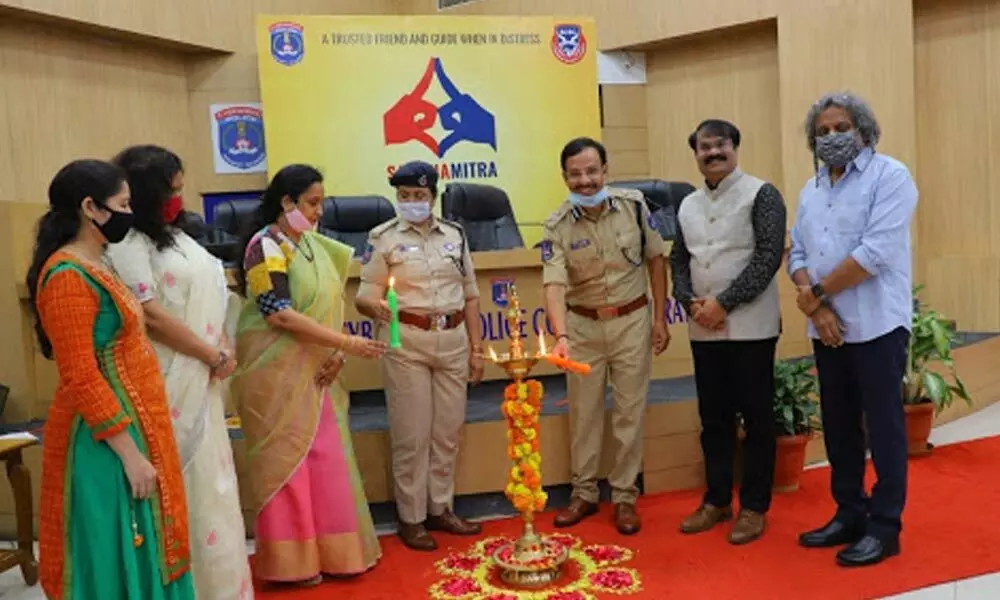 Cyberabad police, SCSC launch Sangamitra