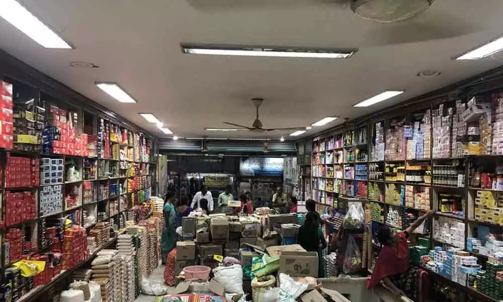 Kirana shops in Suryapet( Representational Pic)