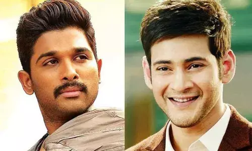 Allu arjun and Mahesh babu