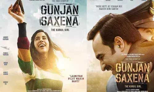 Gunjan Saxena The Kargil Girl new poster
