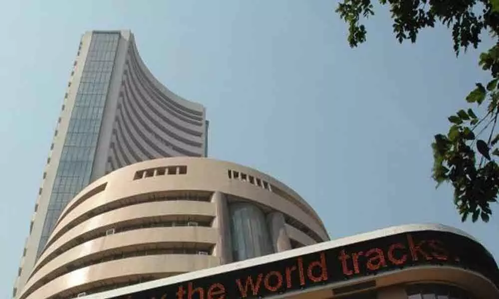 Sensex loses over 400 points, Nifty below 11,000 mark