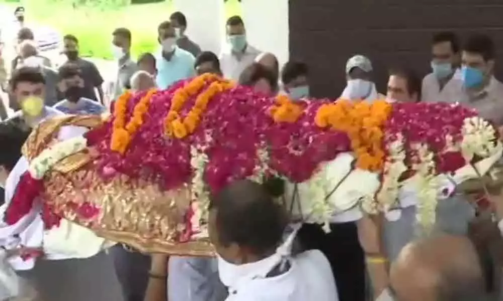 Rajya Sabha Member Amar Singh Cremated In Delhi