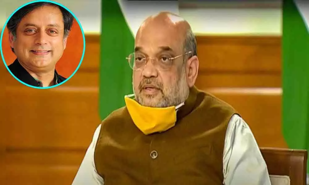 Wonder why home minister chose private hospital, not AIIMS: Tharoor on Amit Shah testing Covid-19 positive