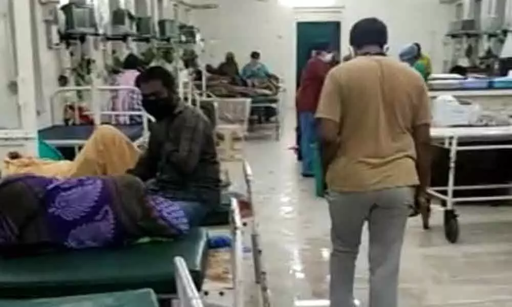 After OGH, rainwater enters MGM hospital in Warangal