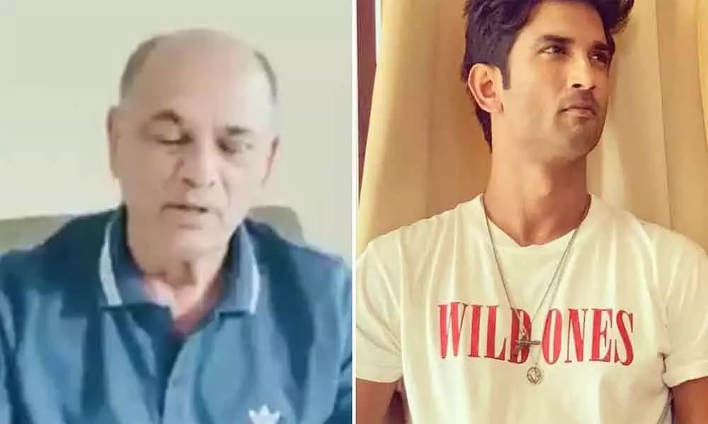 Sushant singh rajput father and Sushant singh rajput