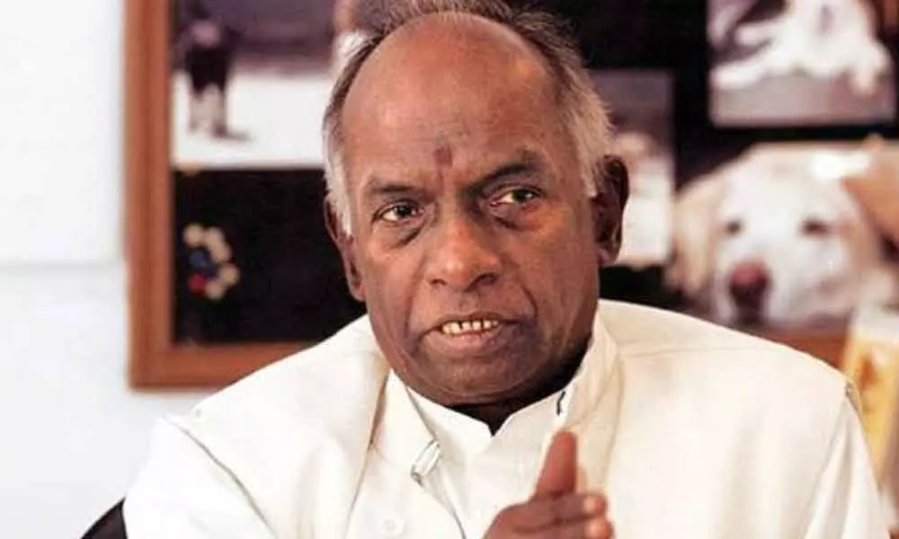 former RSS ideologue K N Govindacharya