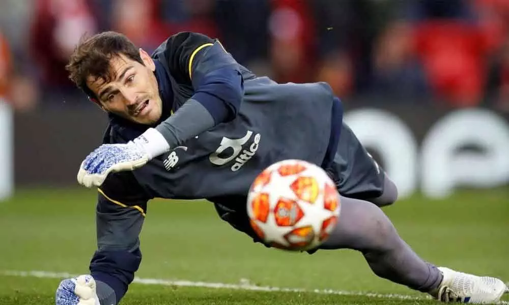 Spains World Cup-winning captain and goalkeeper IkerCasillas