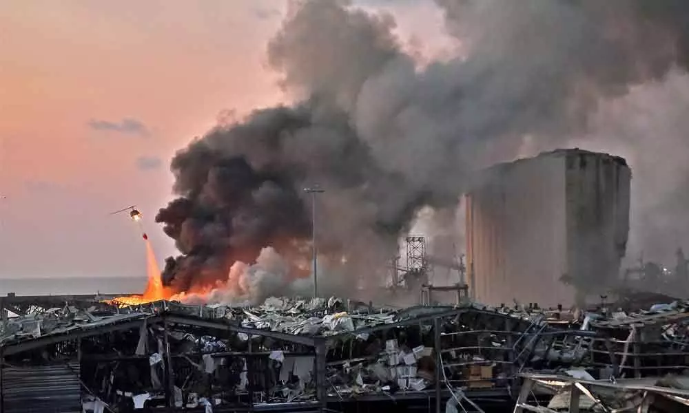 Massive explosion destroys Beirut port, leaves city shattered, dozens killed, over 2,500 injured