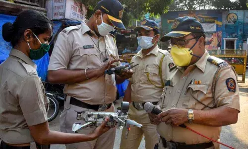 Khammam: Cops above 50 loose sleep as corona cases go up by day