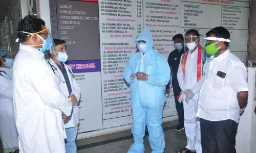 Khammam: CLP leader Bhatti fires on TRS government