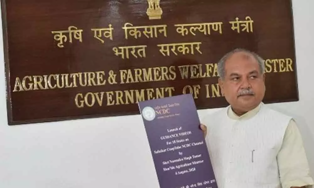 Union Agriculture Minister Narendra Singh Tomar