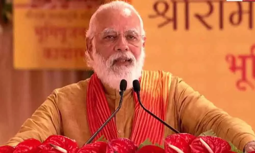 Despite efforts to eradicate Rams existence, he lives in our hearts: PM Modi