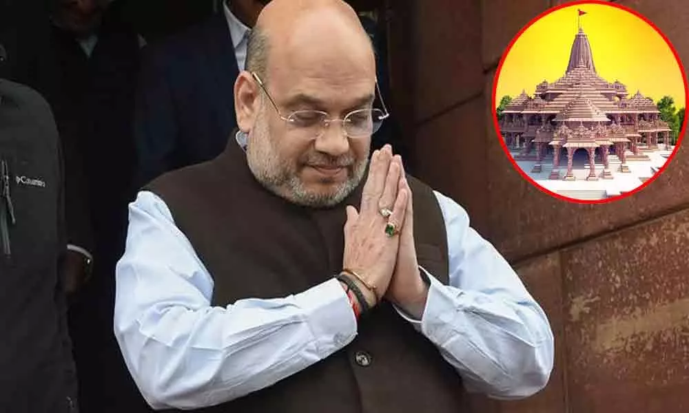 Golden chapter in history of India: Home Minister Amit Shah on consecration of Ram temple