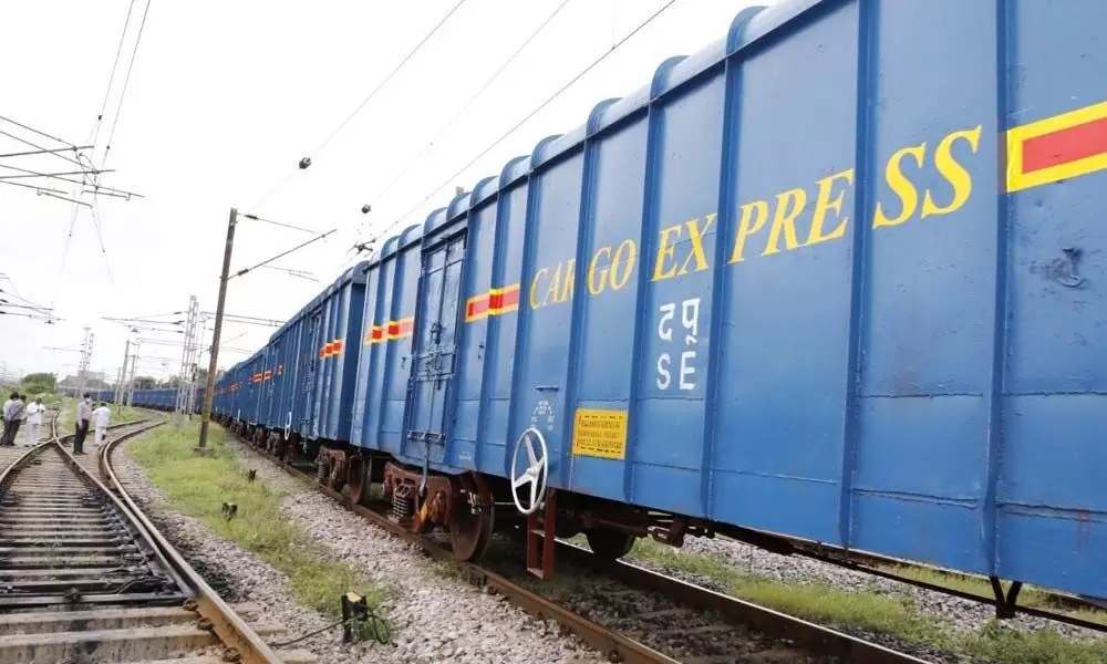 South Central Railway flags off first cargo express
