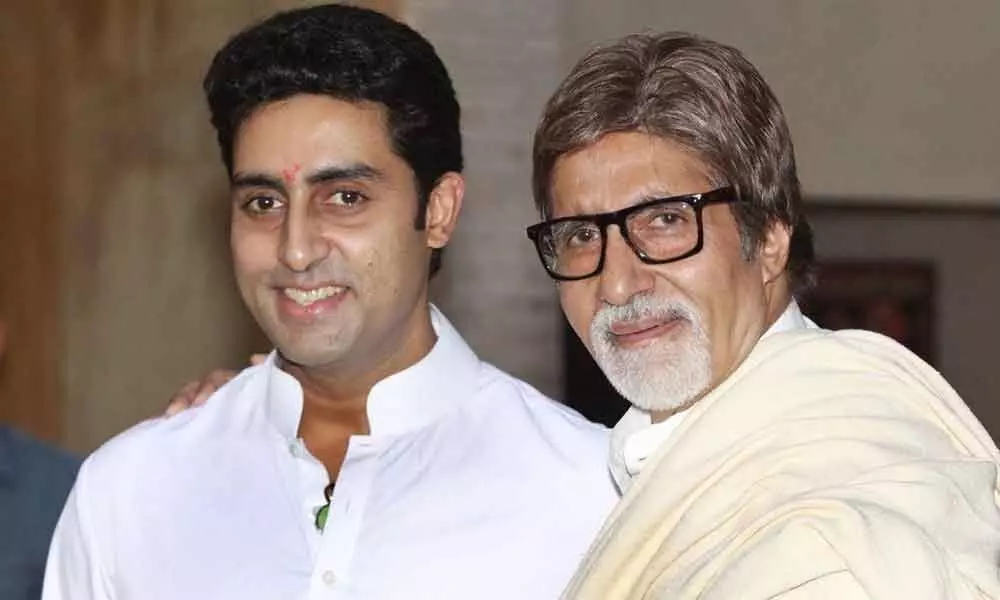 Amitabh Bachchan Gives Strength To His Son Abhishek Jotting Down His Fathers Poem