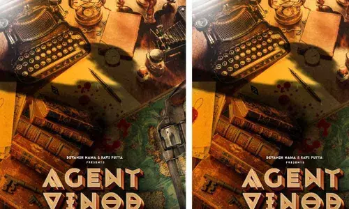 Pre-Look Poster Of Agent Vinod