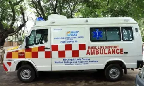 HAL donates 2 ambulances to Bengaluru hospital