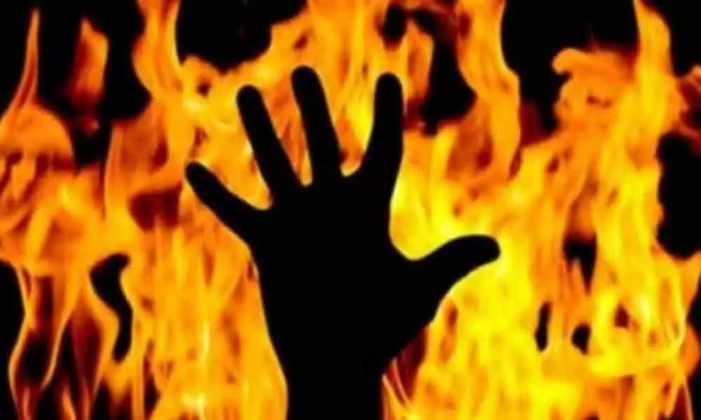 UP couple burnt alive in suspected honour killing