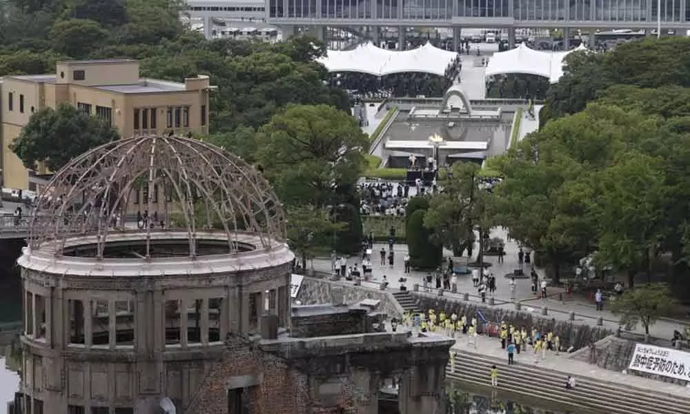 Hiroshima marks 75th atomic bomb anniversary